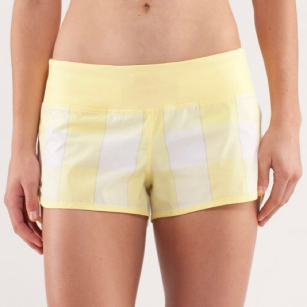 Lululemon Speed Shorts Size 8